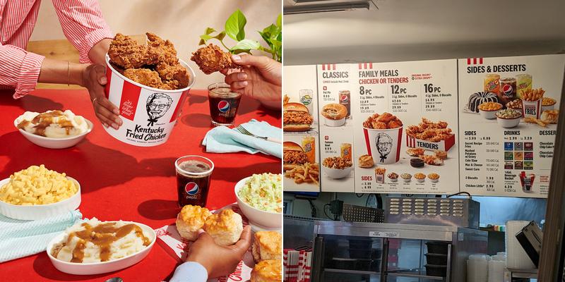 KFC Menu