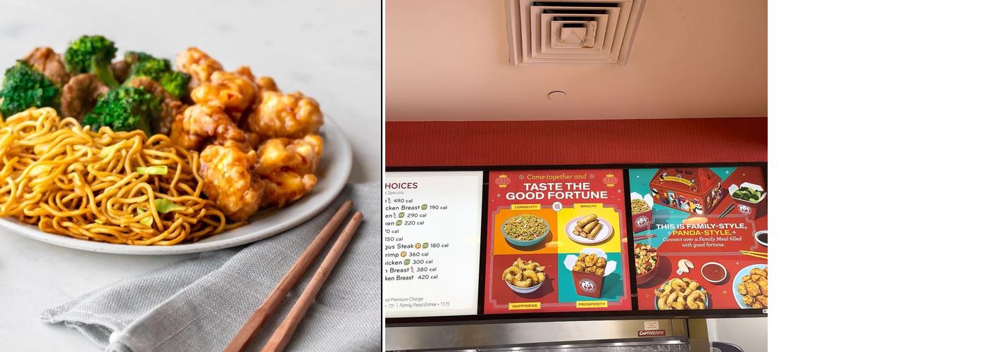 Panda Express Menu
