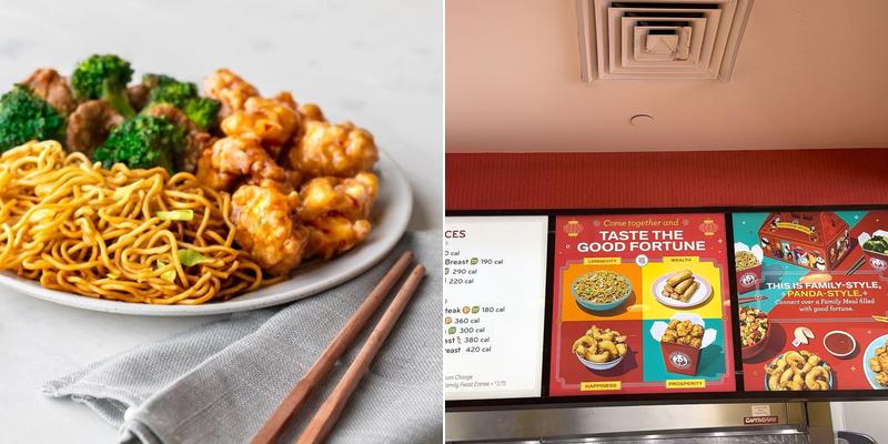 Panda Express Menu