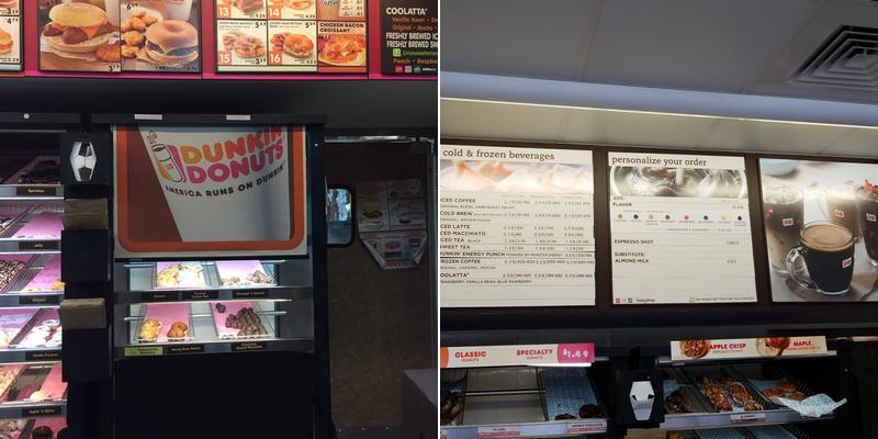 Dunkin' Menu