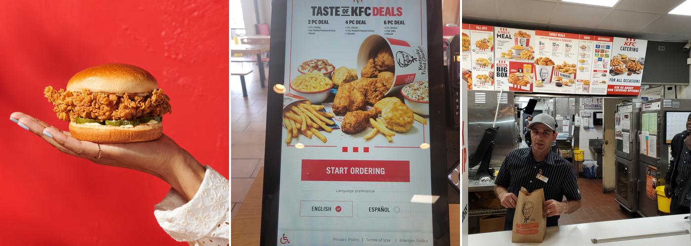 KFC Menu
