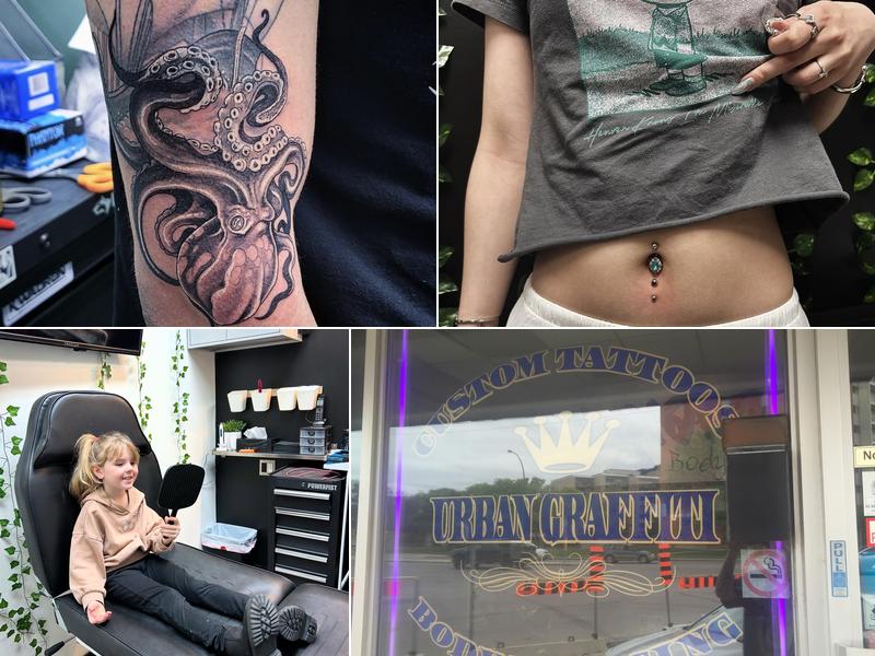 Urban Graffiti Custom Tattoos and Body Piercing