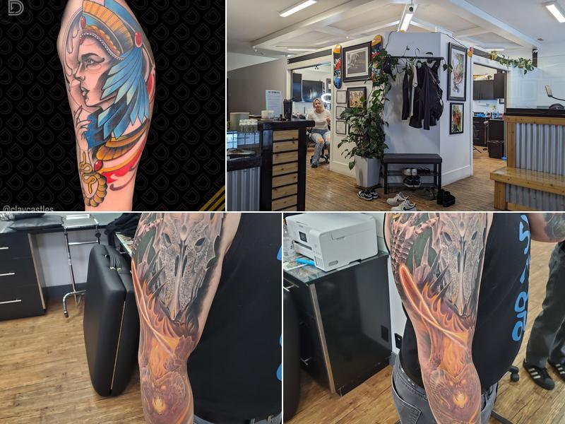 Don't Look Down Tattoo & Apparel