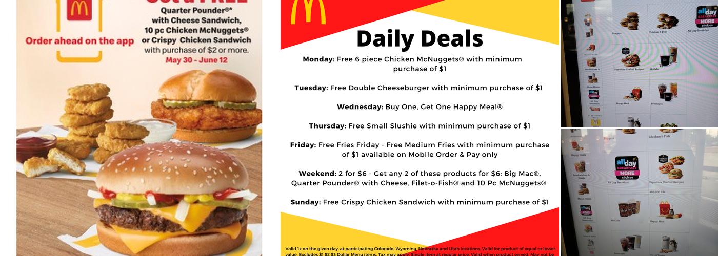 McDonald's Menu