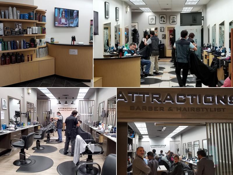 Attractions Barber and hairstylist