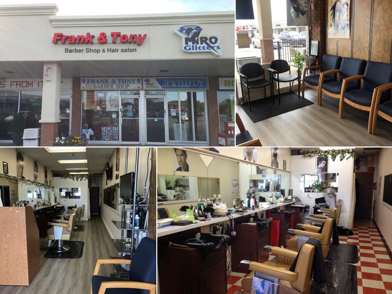 Frank & Tony's barbershop and hairstyling