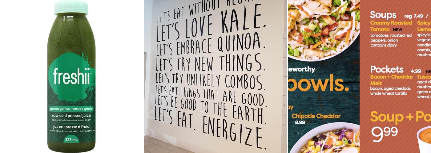 Freshii Menu