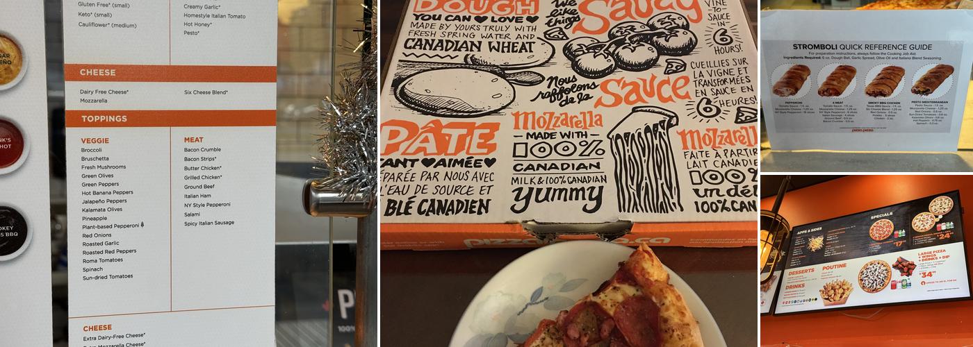 Pizza Pizza Menu