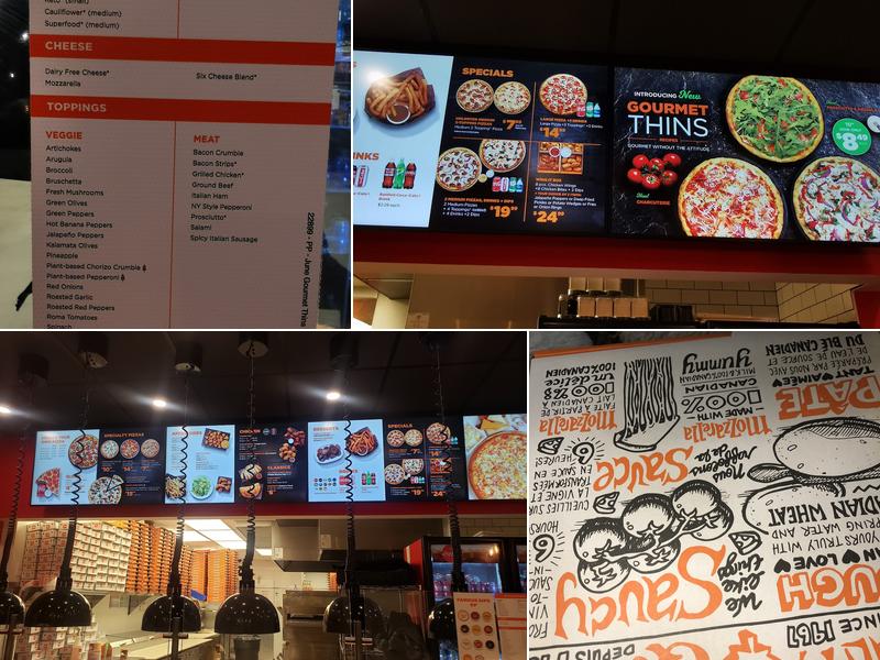 Pizza Pizza Menu