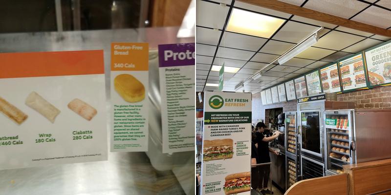 Subway Menu