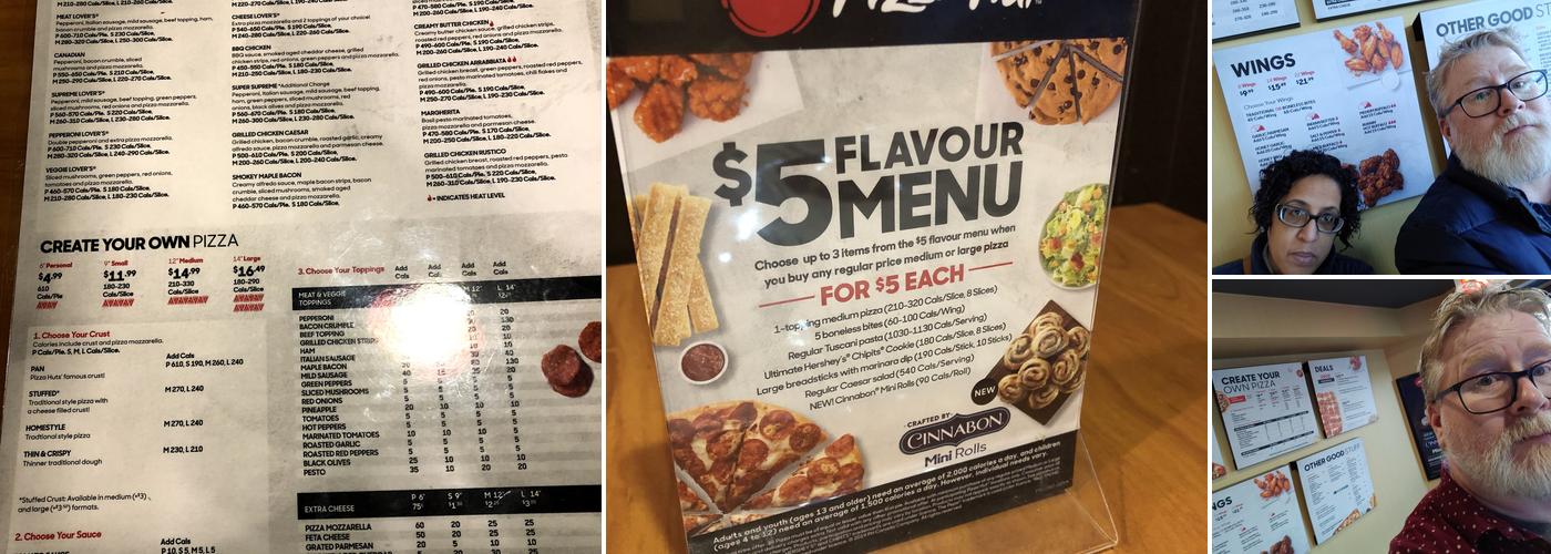 Pizza Hut Menu