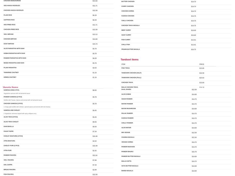 Lovely Pizza & Indian Cuisine ( One & only Location) Menu