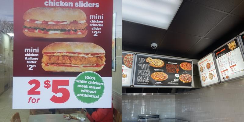Pizza Pizza Menu