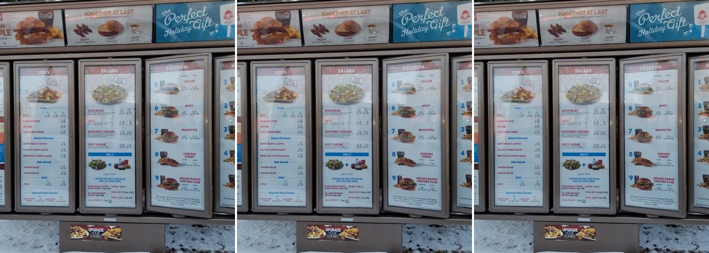 Wendy's Menu