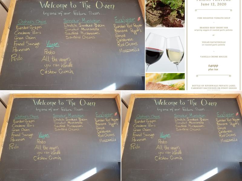 The Oven Woodfire Pizza Menu