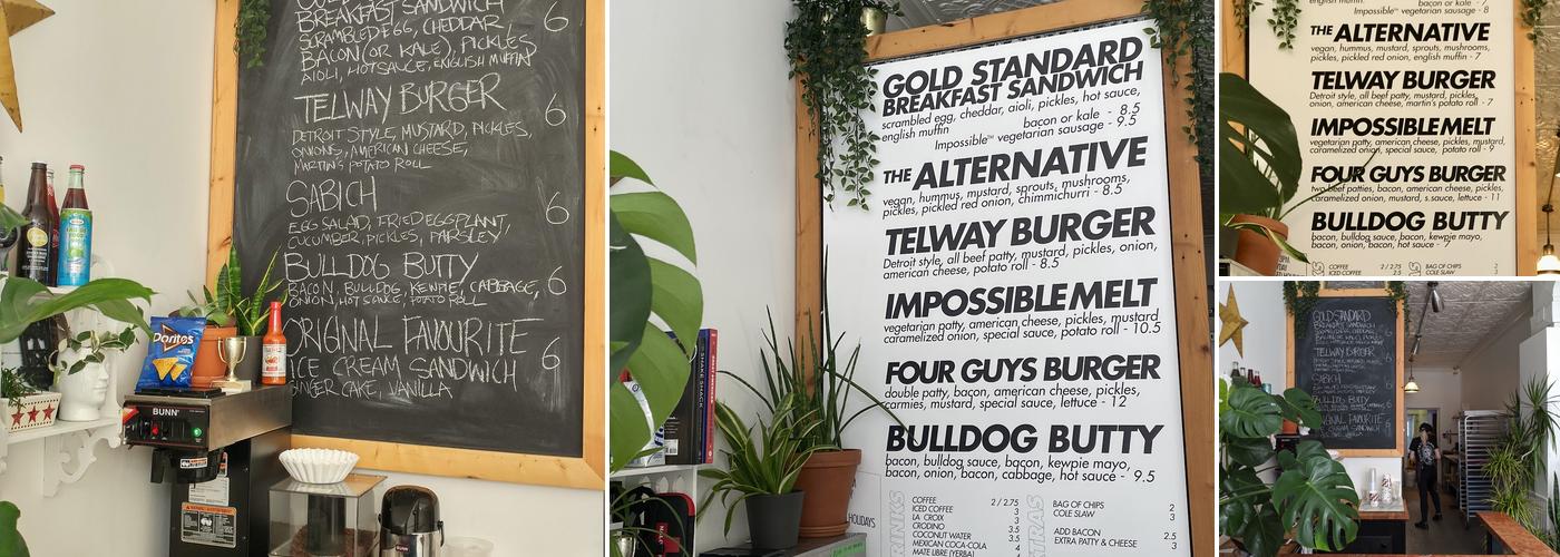 Gold Standard Queen Menu