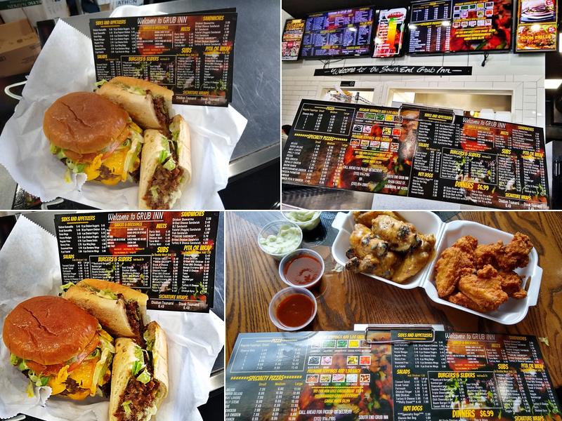 Grub Inn Pizza & Grill Menu