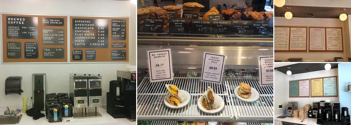 Agenda Cafe + Bar Menu