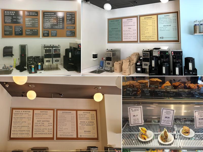 Agenda Cafe + Bar Menu