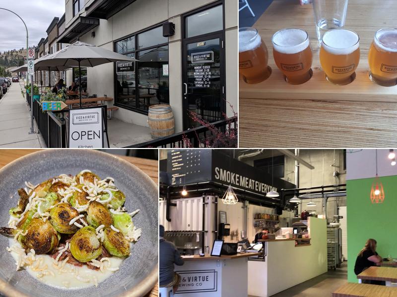 Vice & Virtue Brewing Co. 1033 Richter St, Kelowna