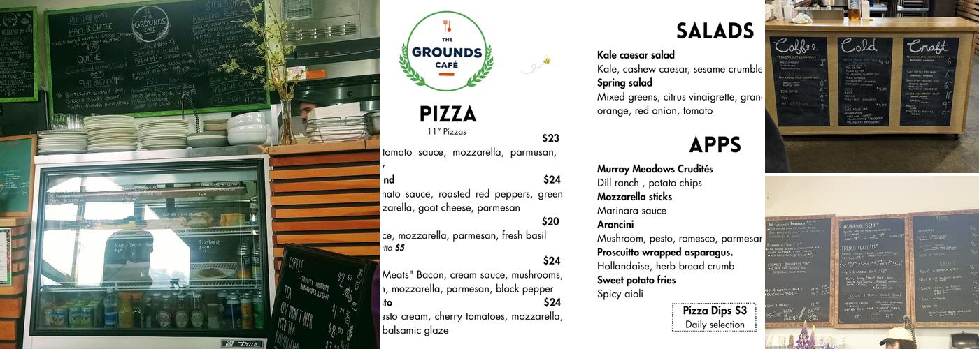 The Grounds Cafe Menu
