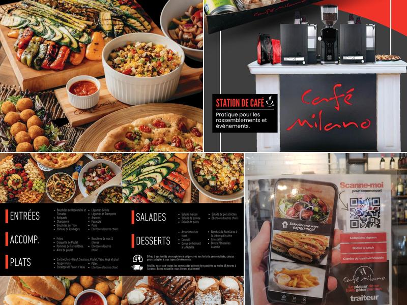 Cafe Milano Laval Menu