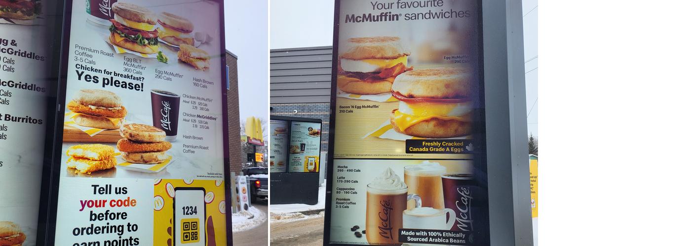 McDonald's Menu