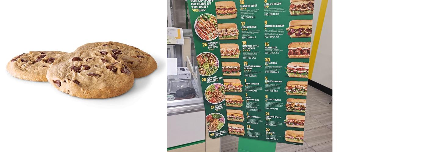 Subway Menu