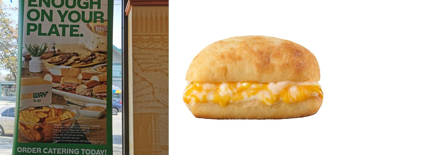 Subway Menu