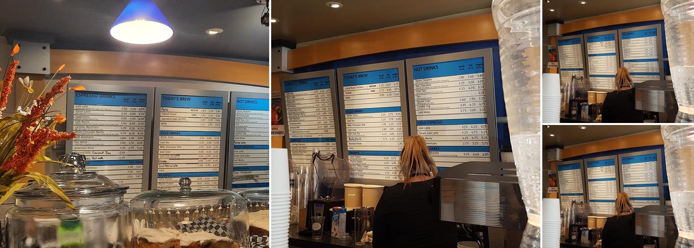 Cravings Coffee Menu