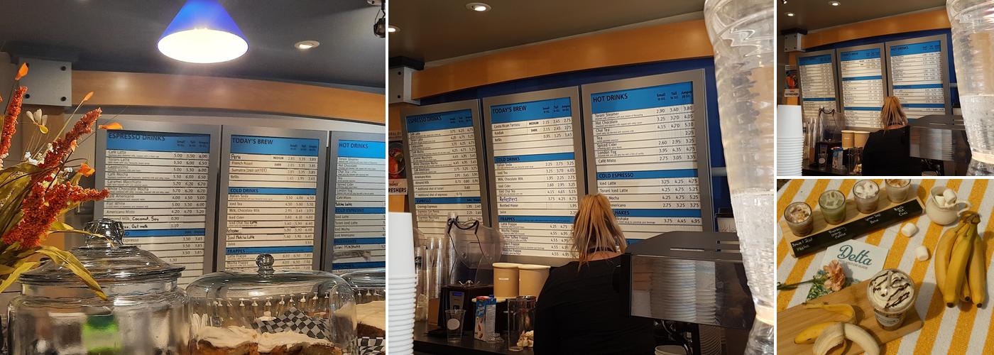 Cravings Coffee Menu