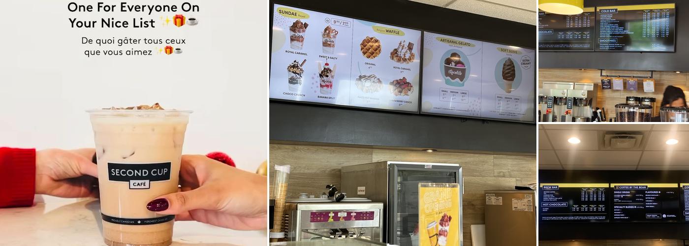 Second Cup Café Menu