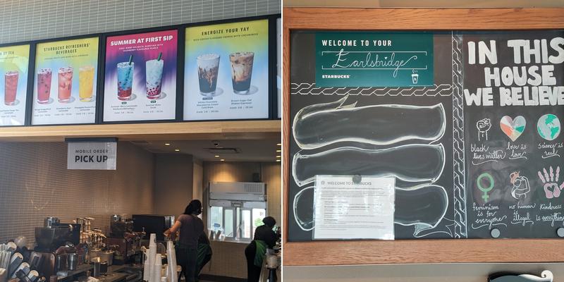 Starbucks Menu