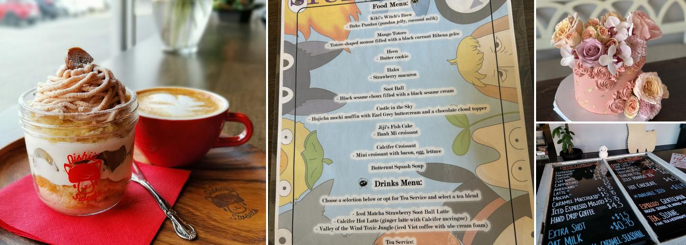 Oishiii Sweets Cafe Menu