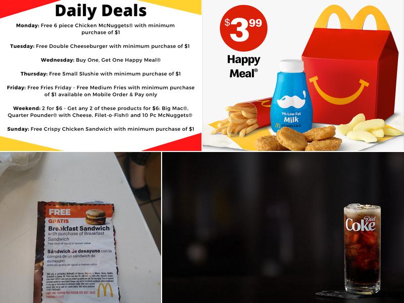 McDonald's Menu