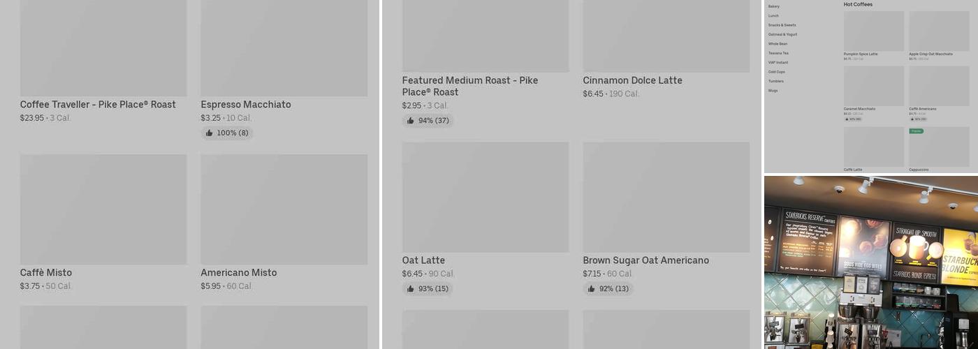 Starbucks Menu