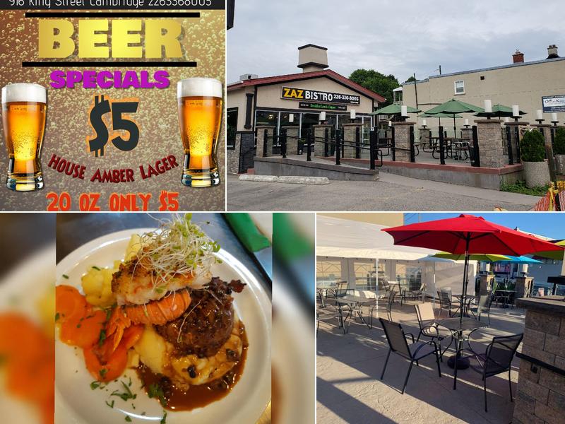 ZAZ BISTRO 916 King St E, Cambridge