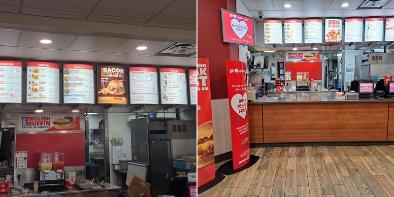 Wendy's Menu