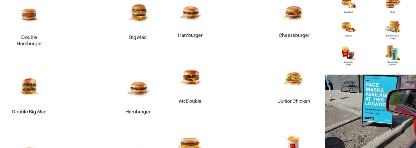 McDonald's Menu
