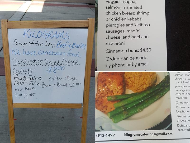 KiLograms Restaurant Menu