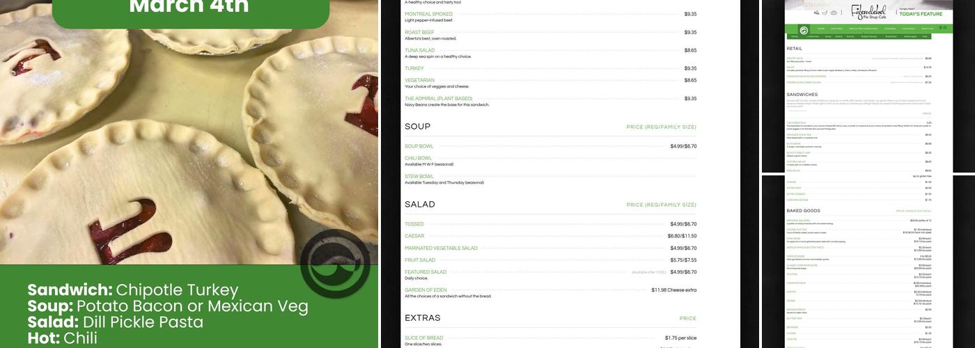 Fifendekel Menu