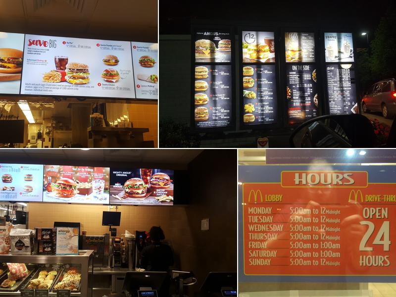 McDonald's Menu