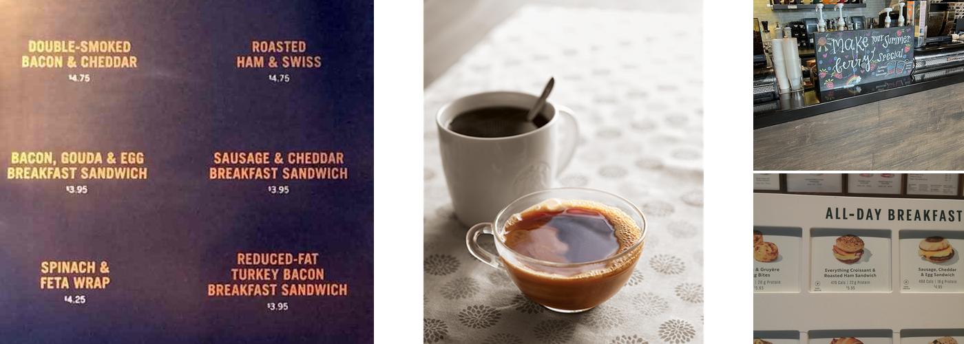 Starbucks Menu