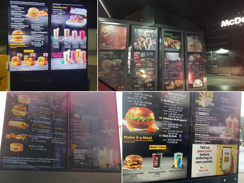 McDonald's Menu