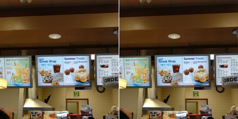 Tim Hortons Menu