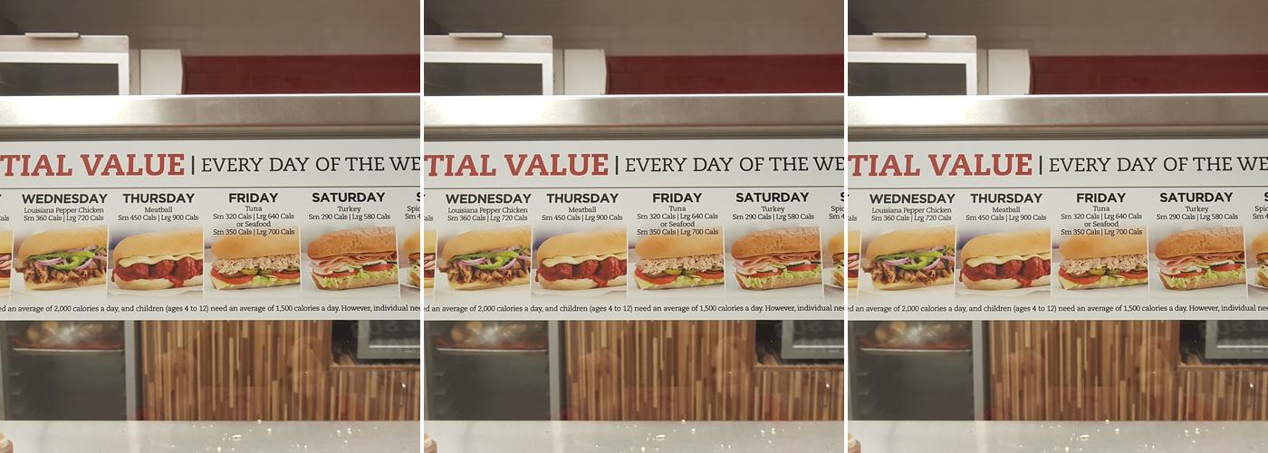 Mr.Sub Menu