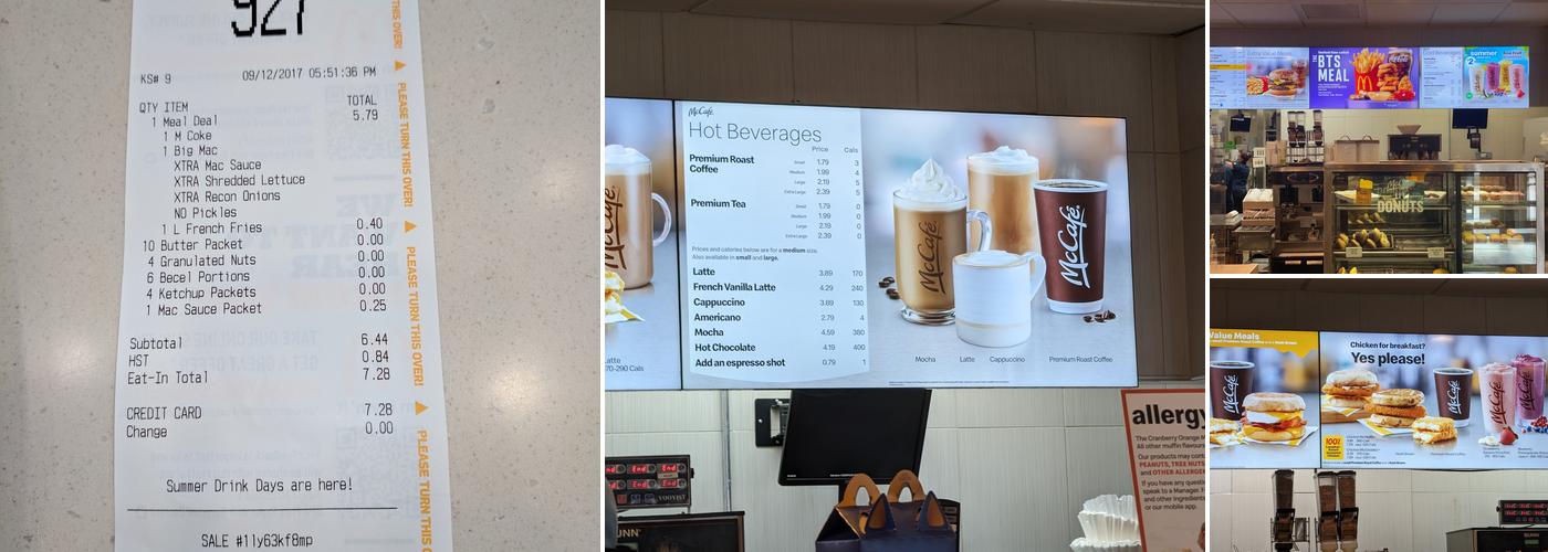 McDonald's Menu
