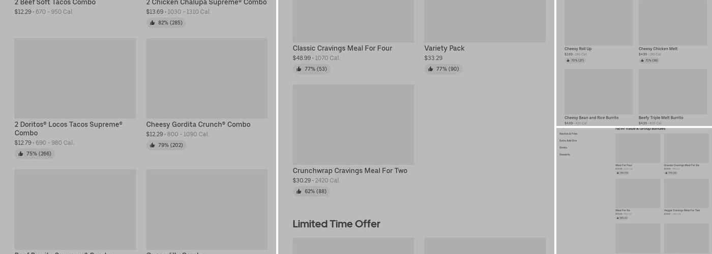 Taco Bell Menu