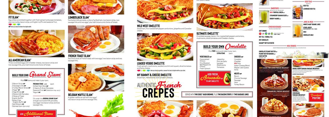 Denny's Menu