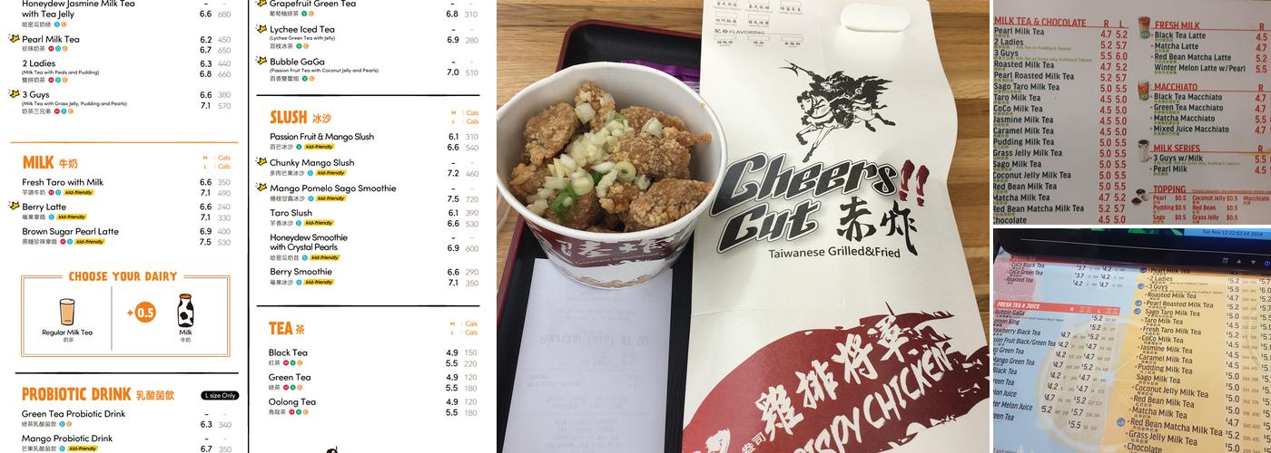 CoCo Fresh Tea & Juice London Menu